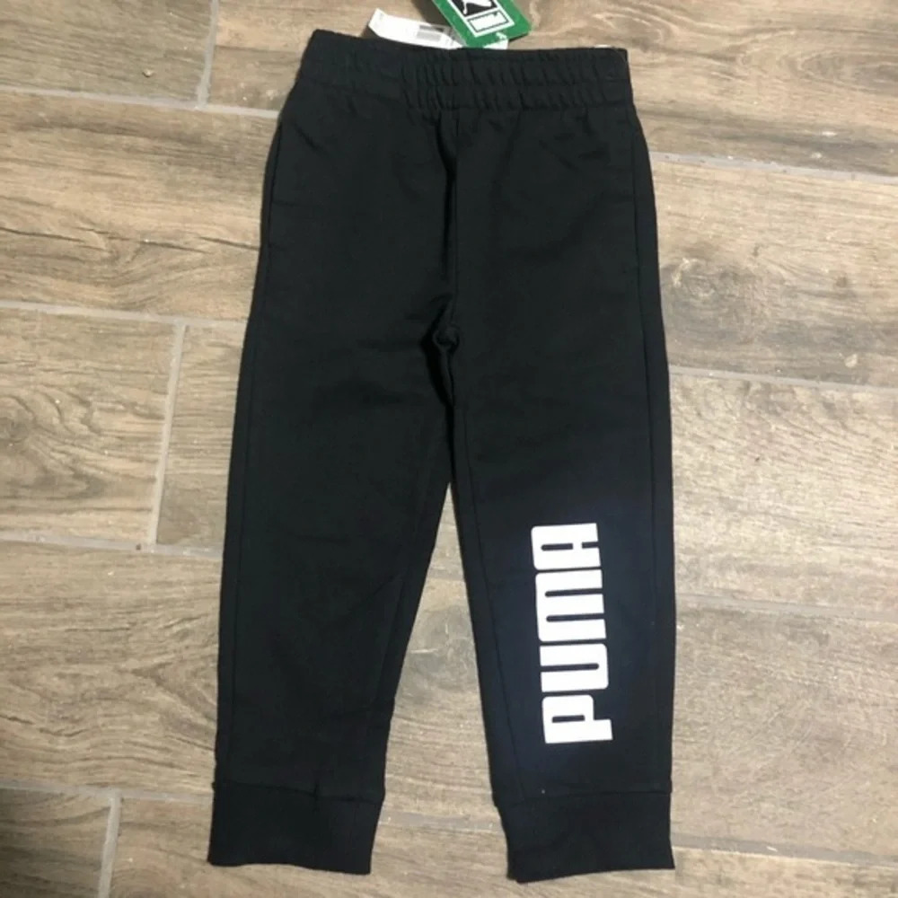 COPY - Black puma joggers NWT street wear athletic sporty